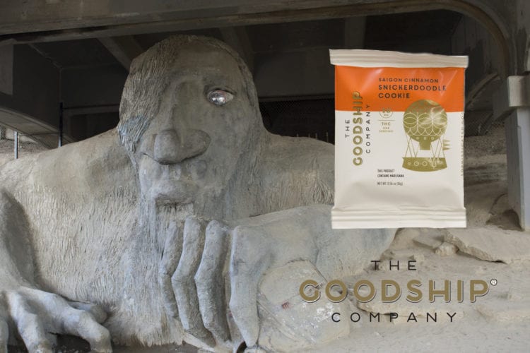 Seattle Cannabis Top Products - the goodship company - snickerdoodle cookie